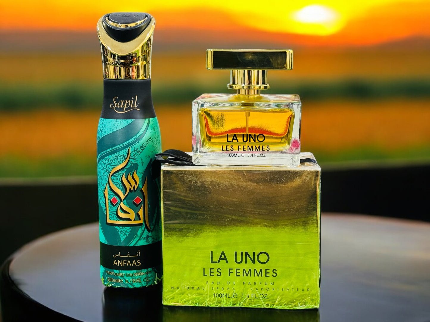 LA UNO by fragrance world 100 ML one spray gift (allow to open)