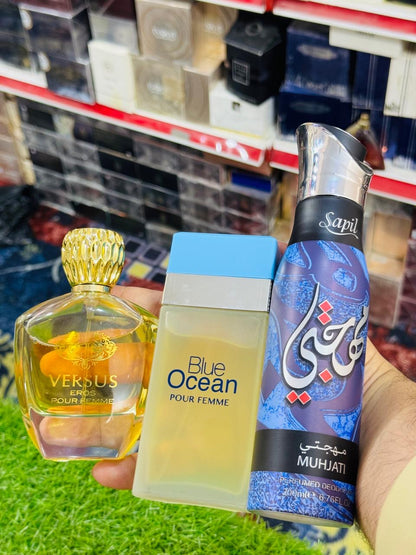 Versus erose Markhoor clone with blue ocean plus Saphil spray gift (allow to open)